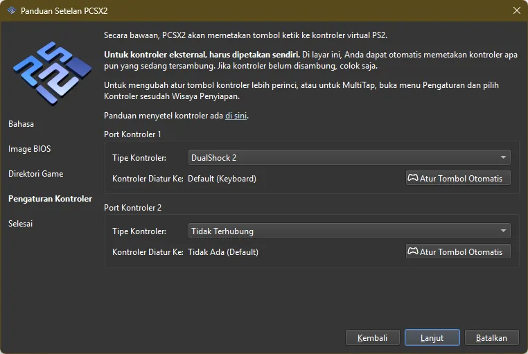 Verifikasi pencarian dari file BIOS mesin PlayStation 2