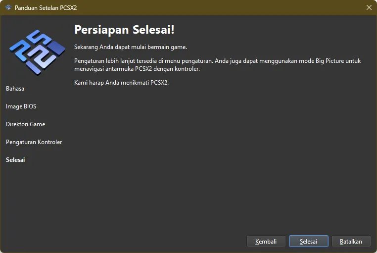 Nunjuk jalan di mana kamu timbun file-file ROM alias list ISO game